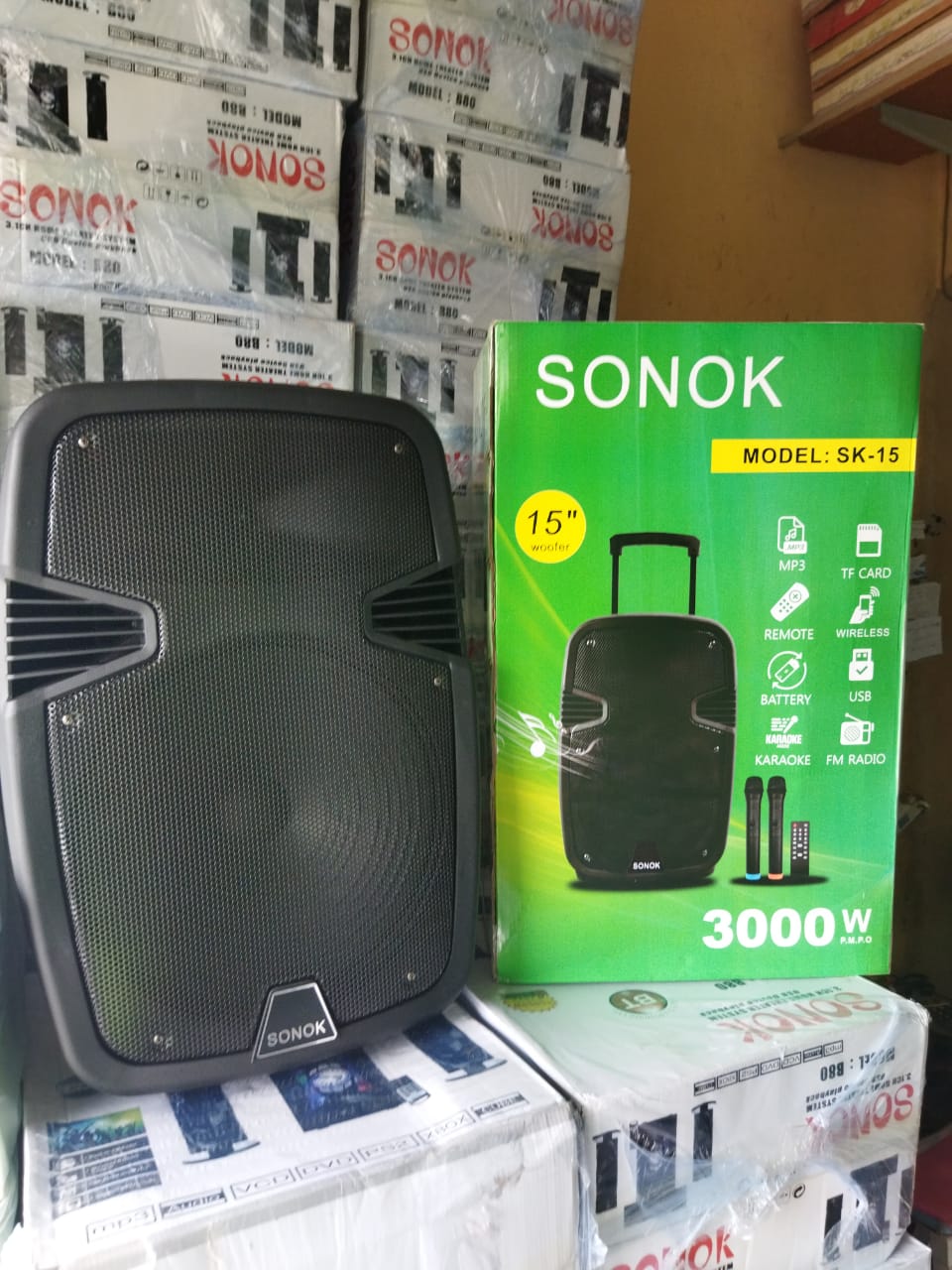 Baffle Haut-parleur SONOK MODEL SK-15